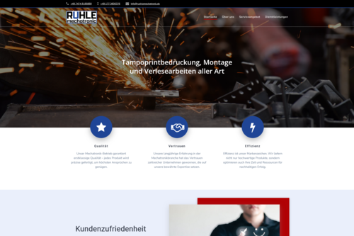 Präzise Mechatroniklösungen mit Fokus auf Qualität und Effizienz. Präzise Mechatroniklösungen mit Fokus auf Qualität und Effizienz.
