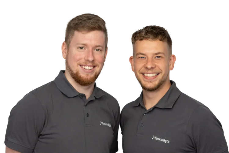 Philipp H&auml;usser und Philipp Ballmann, Gr&uuml;nder von NeckarByte